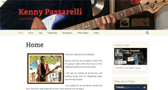 Desktop Screenshot of kennypassarelli.com